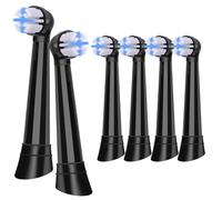 iO Series Toothbrush Heads Compatible with Oral B iO 2/3/4/5/6/7/8/9/10,Gentle Gum Care & Deep Cleaning Toothbrush Heads Compatible with Oral B Series Electric Toothbrush,Black