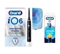 iO6 Series Black Lava Luxe Edition - Toothbrush + 8 Toothbrush Heads