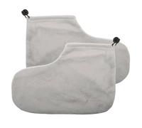 IOBIDDYS 1 Pair Convenient Wax Therapy Foot Cover with Plush Cotton Material, Enhances Moisturizer Effect and Improves Absorption, for Paraffin Wax for Hands and Feet Treatment