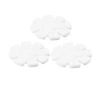 IOBIDDYS 3pcs Magnetic Stir Bar Set for Laboratory Stirrer White Ptfe Mini Magnetic Stirring Rods Chemical Mixing Accessories for Lab and DIY Projects