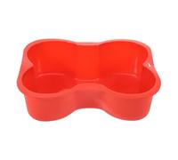 IOBIDDYS Bone with Easy Release and Time-Saving Features Silicone Mould Baking Pan Made of Sturdy Silicone for Baking Bone-Shaped Cakes for Home Use and Romantic Occasions