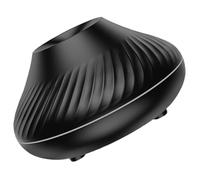 IOBIDDYS Flame Simulation Aroma Diffuser with Night Lamp Essential Oil Fragrance Diffuser for Home Office Quiet Ultrasonic Mist with Realistic Fire Effect Compact Decorative Air Humidifier