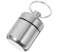 IOBIDDYS Portable Aluminium Alloy Earplug Case with Water Resistant and Multifunctional Design Small Earplug Storage Box with Travel Keychain for High Fidelity Concerts