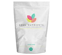 Iodine 150mcg 120 Tablets | Max Strength Natural Source of Iodine from Potassium Iodide | Pregnancy Health & Thyroid Supplement | Vegan UK Made | GMP Approved | Stocking Filler