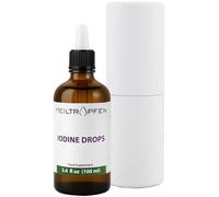 Iodine Drops 3.4 Fl Oz | Food Supplement | Pharmaceutical Grade Ingredients | Potassium Iodide | Lugol's | Third-Party Tested | Heiltropfen®