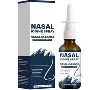 Iodine Nasal Spray, Cleanses & Refreshes Your Nasal Passages,1pcs