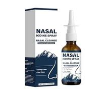 Iodine Nasal Spray,Cleanses & Refreshes Your Nasal Passages,Natural Mineral Formula,Nasals CleanseNasals Cleanse (1 pcs)