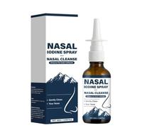 Iodine Nasal Spray, Cleanses & Refreshes Your Nasal Passages Suitable for everyone (2pcs)