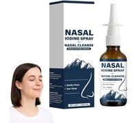 Iodine Nasal Spray, Nasal Iodine Spray Cleanses & Refreshes Your Nasal Passages (1)