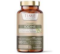 Iodine - Organic Scottish Sea Kelp PureSea® - 120 Capsules - UK Made | Natural - Zero Additives - Vegan