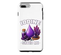 IODINE SAVED ME Important Mineral Thyroid Function Wellness Case for iPhone 7 Plus/8 Plus