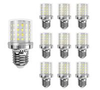 IOEDHW 10 Pack Short E27 LED Bulb, E27 Energy-saving Corn Light Bulbs 16W, 1600LM Daylight White 6000K, 60W Incandescent Equivalent, Non-Dimmable Corn Light Bulbs For Home Lighting, 110-220V