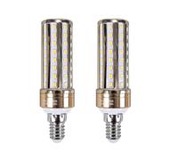 IOEDHW 2/10 Pack 18W LED Corn Bulb, E14/E27 Base, 1800Lumen, 3000K Warm White, Replacement 150W, LED Energy Saving Corn Bulb for Indoor Outdoor Garage Factory Warehouse Backyard Garden, Not Dimmable