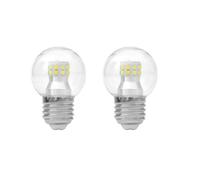 IOEDHW 2/10 Pack 9W Super Bright LED G45 Large Globe E27 Screw Round Light Bulbs, E27 Energy Saving Bulb Lamps 900Lm Warm White Lighting 3000K For Pendant Light Wall Lamp Lighting, Not Dimmable