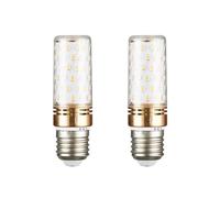 IOEDHW 2/10 Pack E27 Bulb 12/16W Led Corn Light Bulb Warm White 3000K/6000K 12 Watt Equivalent 960 Lumen Ra≥97 E27 Base Tricolor Dimmable Led Bulbs Corn Light Bulb For Indoor Outdoor Home Garage Wareh