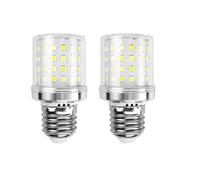 IOEDHW 2/10 Pack E27 LED Corn Bulbs, E27 LED Corn Light Bulb Short Size Cylinder Compact 16W 1600LM, Daylight White 6000k, Not-Dimmable, No Flicker, AC 85-265V, For Home Lighting