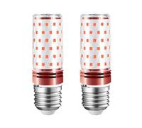 IOEDHW 2/10 Pack Led Corn Bulbs 16W, 120W Incandescent Bulbs Equivalent, Led Bulb Energy-saving Red Light Corn Lamp 1600LM, Non-Dimmable, No Flicker Corn Lamp For Wedding Room Restaurant Decoration