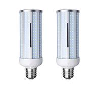 IOEDHW 2 Pack 80W Super Bright Corn LED Aluminum Light Bulb - E27 Large Base LED Lamp - 6500K Daylight 8,000 Lumens, Energy-saving Corn Lamp For Rustic Pendant Chandeliers Wall Sconces, Not Dimmable
