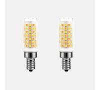 IOEDHW 4W E12 LED Corn Bulb Dimmable 2/10 Pack- 2835 SMD 88 LEDs Candelabra Lamp 40 Watt Equivalent 520LM Daylight White 6000K Chandelier Decorative Corn Light Bulbs E12 Base For Home Light