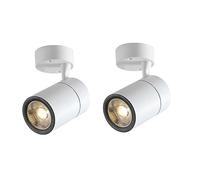 IOEDHW Anti Rust Fixture Downlight Shower Spotlight Roatatable Round Ceiling Spot Lamps High Brightness Anti-glare Ceiling Lamps For Living Rooms Corridors Aisles Minimalist Ceiling Down Lighting