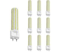 IOEDHW G12 LED Corn Light Bulb G12 10W-1000LM Corn Lamp Aluminum G12 Base Light Bulbs Corn Light For Home Office Chandeliers Sconce Warehouse (108 LED 2835 Lamp Bead) Non-dimmable 85V-265V, Pack Of 2/