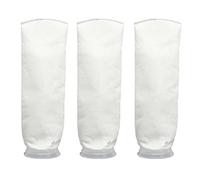 Ioensy 200 Um Marine Aquarium Sump Bags, White, 3pcs