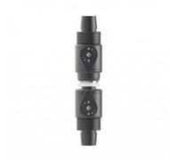 Ioensy Aluminum Alloy Valve Inline Shut Off Ball Stopcock Quick Connect Hose Connector Control Lever Aquarium Water Line Regulator Suitable for Fish Tank Filtration System, 16mm