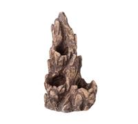 Ioensy Artificial Rock Cave for Reptiles, Landscape Decoration, Garden Ornament, Landscape Model for Bearded Dragons And Turtles, Brown
