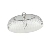 Ioensy Bird Feeder Lid with Deflector, Weatherproof And Easy to Mount in The Garden Or on Other Surfaces, Clear Black