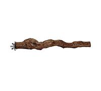 Ioensy Bird Perch Parrot Natural Wood Tree Stand Bolt Fixing Design for Stability Suitable for Small to Large Birds Cockatiels Home Cage Use, One Branches