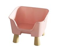 Ioensy Cat Hammock Bed Cat Sleeping Resistant Activity Centre Pet Accessories Furniture, S pink