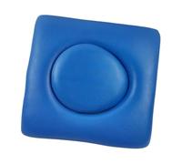 Ioensy Commode Seat Cushion Soft Portable Bedside Waterproof Universal Fit Raised Toilet Seat Thick Sponge Padded Cover Suitable for Elderly Gift Giving, Blue
