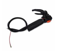 Ioensy Drill Machine Switch Throttle Control Kill Switch Engine Stop Power Button Assembly Rugged Metal Construction Quick Replace Suitable for auger , Curved Hook Deluxe Switch for Earth Drill