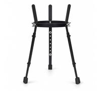 Ioensy Drum Stand Adjustable Djembe Holder Support Rack Mount Metal Construction With Rubber Feet Stable Non Slip Design For Focused Drumming Suitable for, 10 Inch - 11 Inch