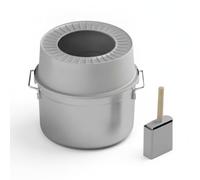 Ioensy Enclosed Litter Container Stainless Steel Litter Entry Litter Pan with Handle and Easy Clean Suitable for Cat Owners Home Use