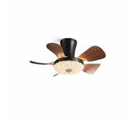 Ioensy Fan Light Fan Lamp Fixture Lighting with Light and Fan for Quiet Performance and Adjustable Brightness Suitable for, 28 Inch, Starry Pattern, Stepless Dimming, Remote Control