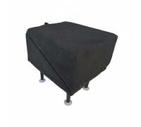 Ioensy Folding Step Ramp Dog Ramp Dog Stairs Pet Ladder Foldable Upholstered Secure Footing Sturdy Support Suitable for Small Pets Reaching Furniture, Black, Upgraded Plush
