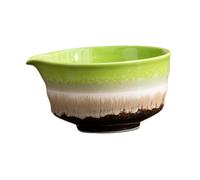 Ioensy Handmade 450ml Ceramic Matcha Bowl, Japanese Tea Bowl, Traditional Tea Bowl for Japanese Matcha, Multicolor
