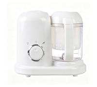 Ioensy Industrial Maker Pet Food Maker Processor Blender Grinder with Clear Lidded Cup and Rounded Base Suitable for Home Kitchens pet Owners Small Apartments, White, US Standard 110V