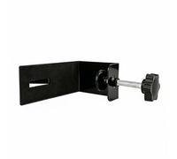 Ioensy Industrial Safe Key Lock Box Holder Over Door Bracket Hanger Mount Hook Adjustable Stainless Steel with Eva Padding Tool Assembly Suitable for Real