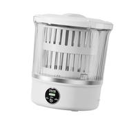 Ioensy Mini Portable Washing Machine with Non-Slip Base And Hand Washing Simulation Suitable for Cleaning Underwear And Clothes at Home