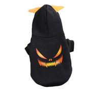 Ioensy Pet Cosplay Costume Dress Up Clothes Horror Simulation Outfit Pullover Cloth Material for Dogs And Cats Suitable for Halloween Party Decorations Photo, L