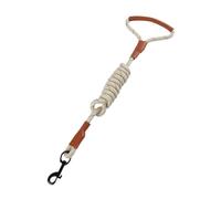 Ioensy Portable Elastic Dog Leash, Non-slip And Reflective, Made of PU Nylon, Ideal for Walks Or in The Garden. Also Suitable for, Beige