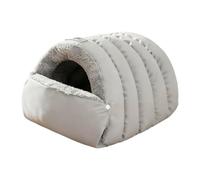 Ioensy Removable Cat Cave Bed, Ergonomic Velvet, Thick Sleeping Area, Suitable for Indoor Use, for Adult Cats And Kittens, Restful Moments, M