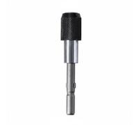 Ioensy Screwdriver Adapter Quick Change Bit Holder Extension Rod Impact Driver Accessory Locking Mechanism Hardened Steel Stable Alignment Suitable for Home, 802 Self-Lock Rod