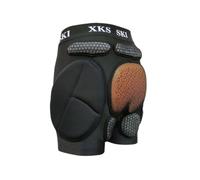 Ioensy Ski Pants Padded Impact Shorts Shielded Shorts Knee Pads With EVA Padding Mesh Textured Inserts Snug Slip Fit suitable for ski lessons terrain parks cold weather , XL