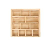 Ioensy Small Rodent Maze Wooden Hamster Maze Playground Habitat Accessory Toy With Open Structure And Curved Passages Solid Wood With Acrylic Accents For, Large Hamster Maze
