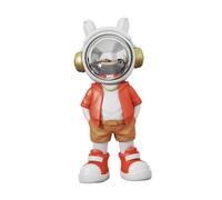 Ioensy Space Explorer Figurine Decor, red