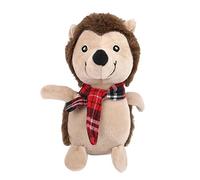 Ioensy Squeaky Dog Squeaky Toy Aggressive Chewer Puppy Interactive Ball Soft Material Suitable for Kids Adults Dog Gift Home Decoration, Brown Bear, 20x13cm