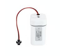 Ioensy Urinal Power Supply Box Holder Pack For Automatic Flush Valve Faucet Controller With 4 AA Case 6V DC Output Housing Suitable for restaurant restrooms, White, Sm Male Plug